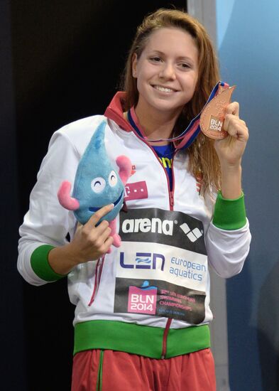 European Swimming Championships. Day nine