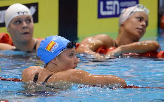 European Swimming Championships. Day nine