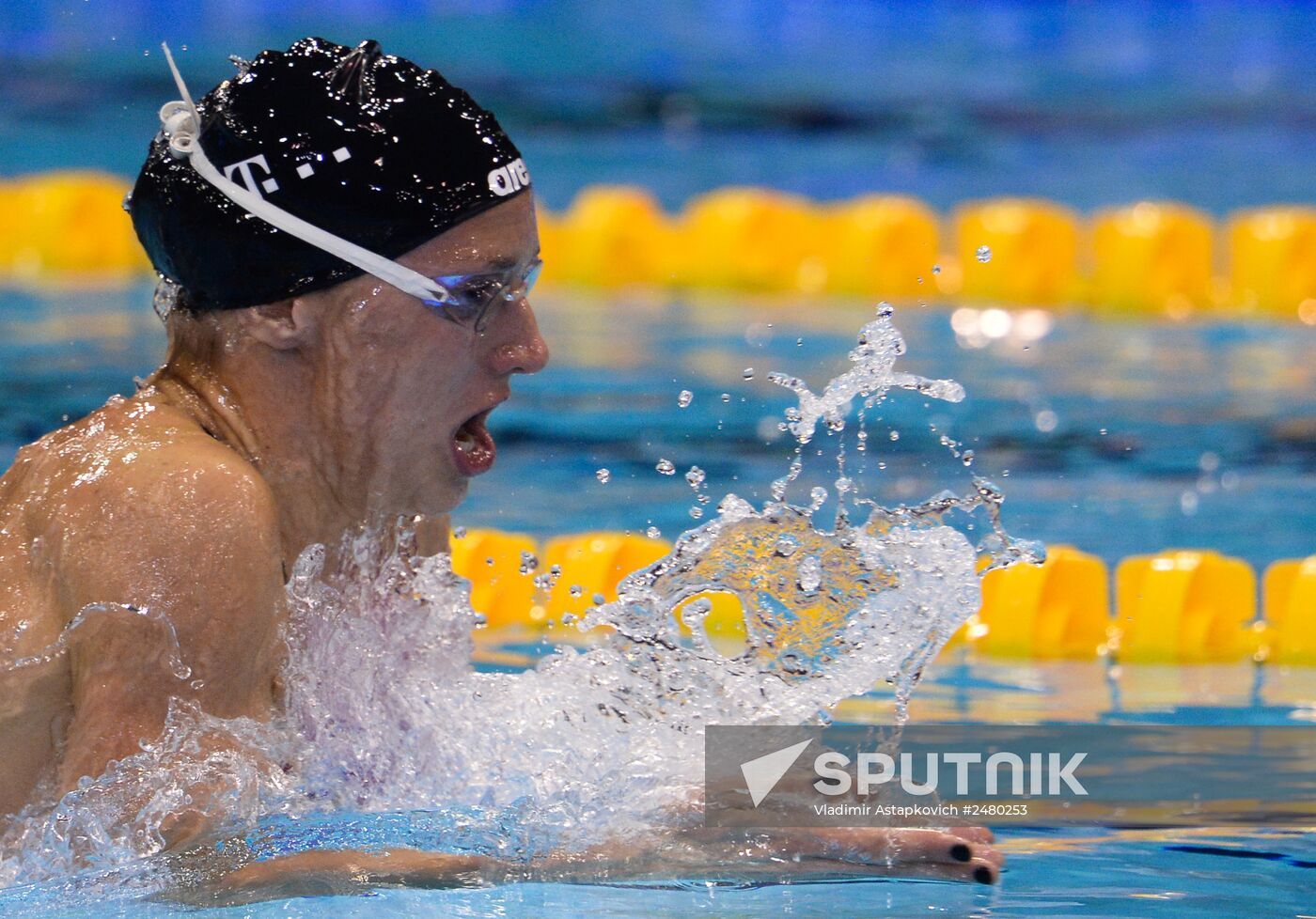 European Swimming Championships. Day nine