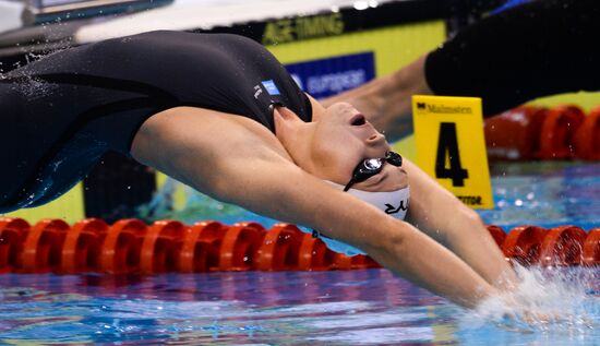 European Swimming Championships. Day nine