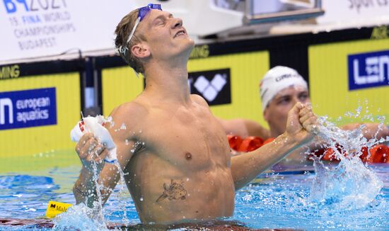 European Swimming Championships. Day nine