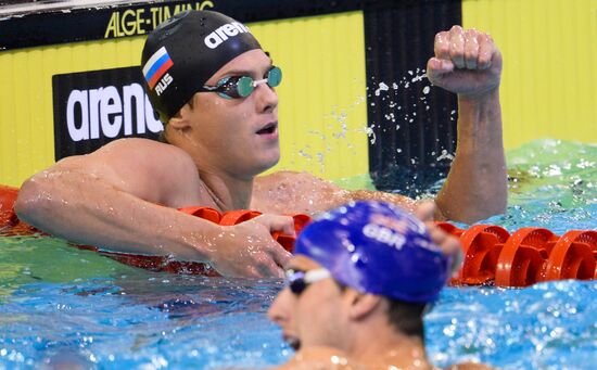 European Swimming Championships. Day nine