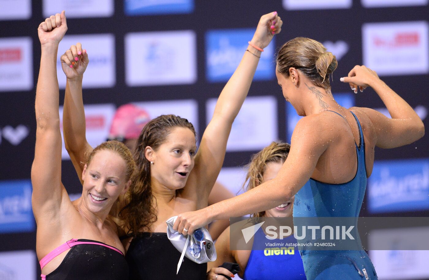 2014 European Swimming Championships. Day nine