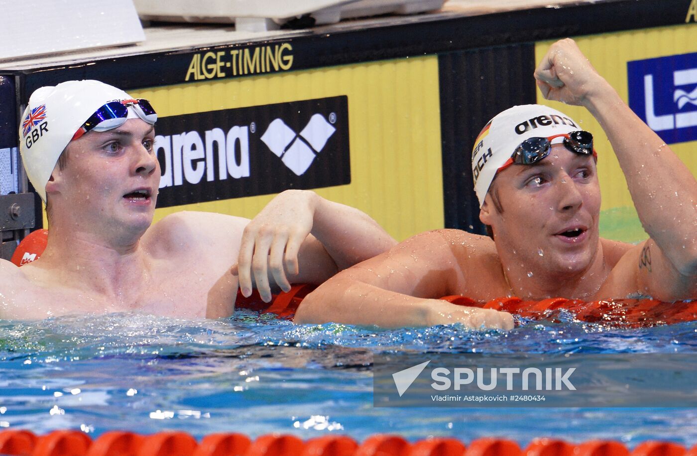 2014 European Swimming Championships. Day nine