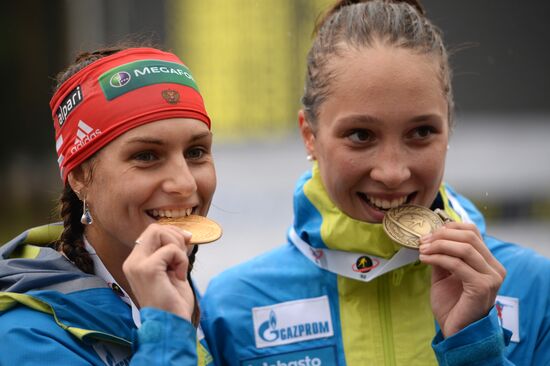 Summer Biathlon World Championships. Juniors. Sprint