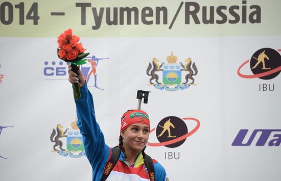 Summer Biathlon World Championships. Juniors. Sprint