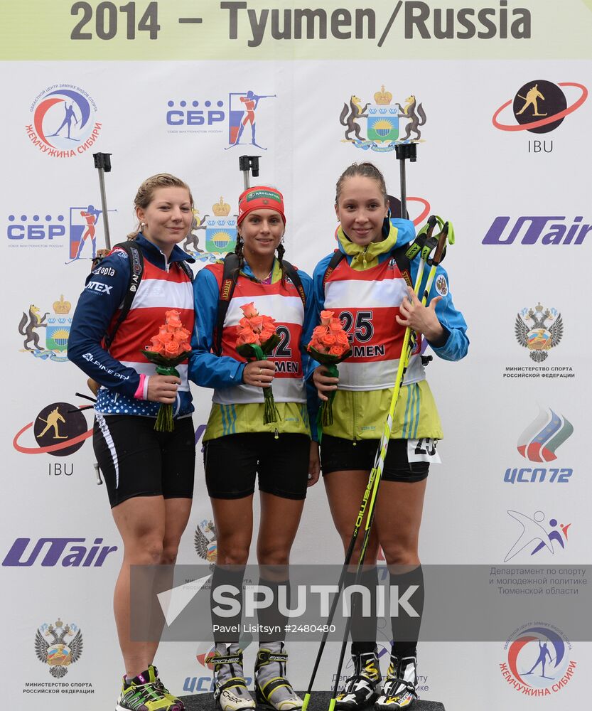 Summer Biathlon World Championships. Juniors. Sprint