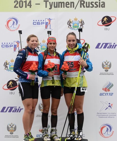 Summer Biathlon World Championships. Juniors. Sprint