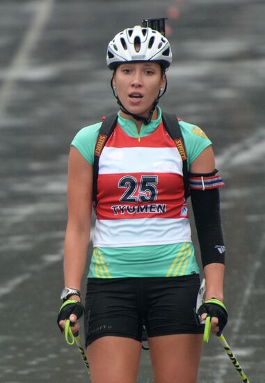 Summer Biathlon World Championships. Juniors. Sprint