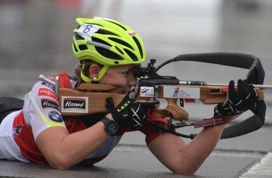 Summer Biathlon World Championships. Juniors. Sprint