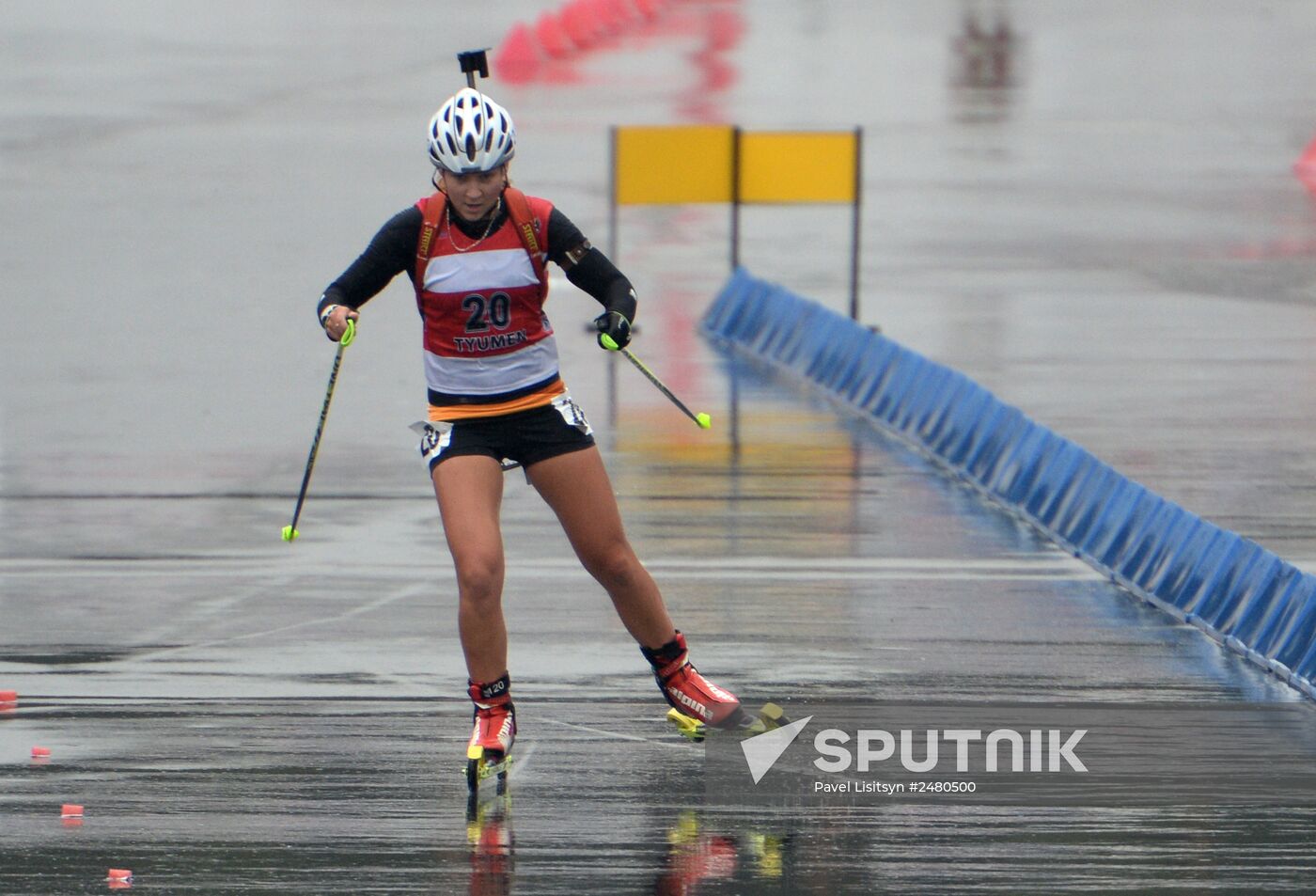 Summer Biathlon World Championships. Juniors. Sprint