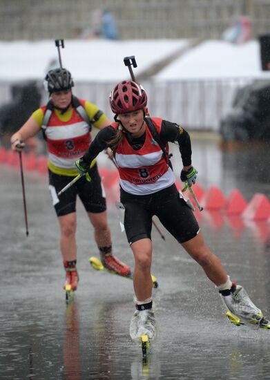 Summer Biathlon World Championships. Juniors. Sprint
