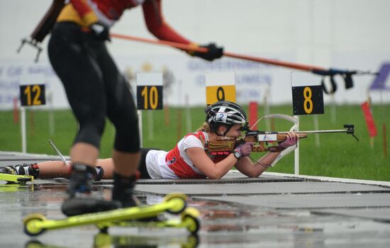 Summer Biathlon World Championships. Juniors. Sprint