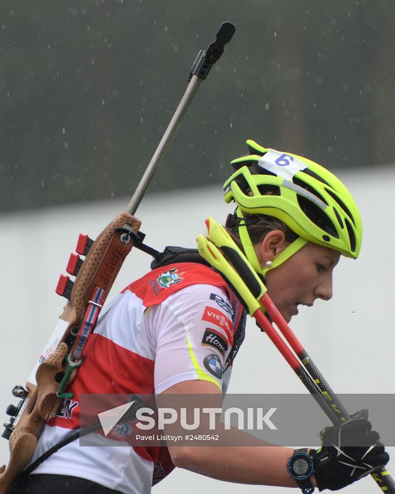 Summer Biathlon World Championships. Juniors. Sprint