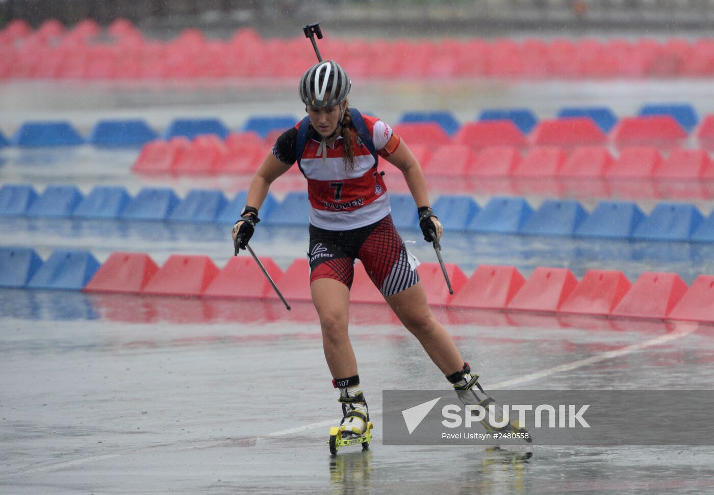 Summer Biathlon World Championships. Juniors. Sprint