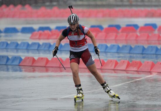 Summer Biathlon World Championships. Juniors. Sprint