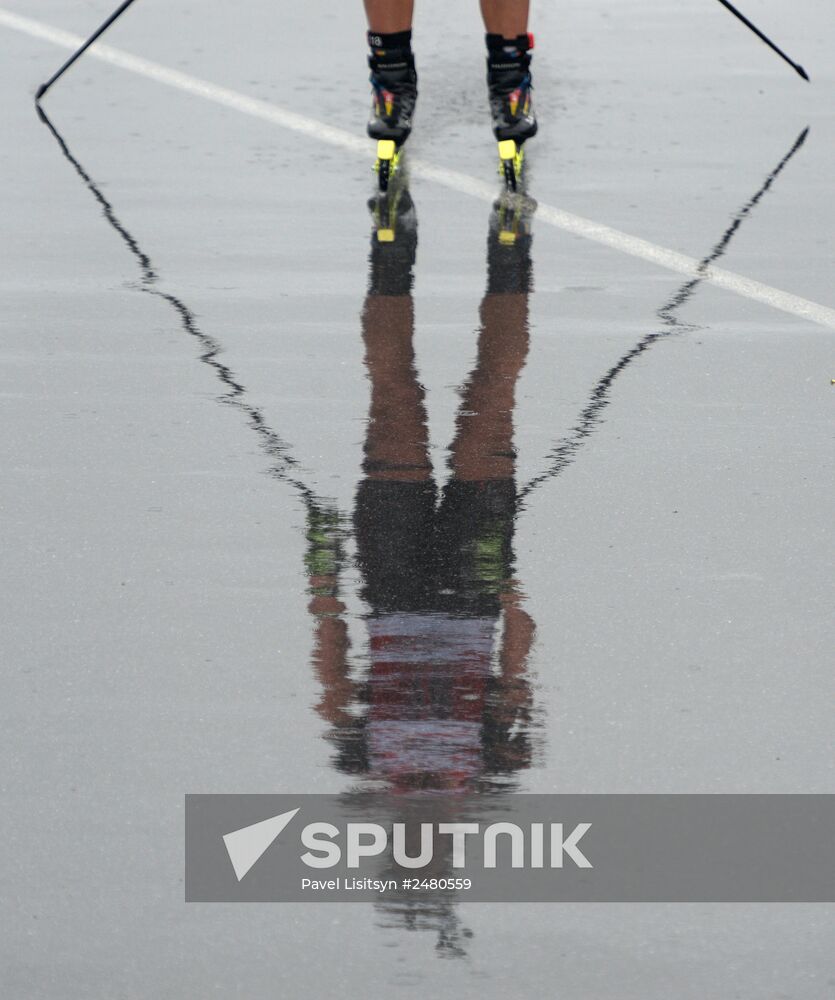 Summer Biathlon World Championships. Juniors. Sprint