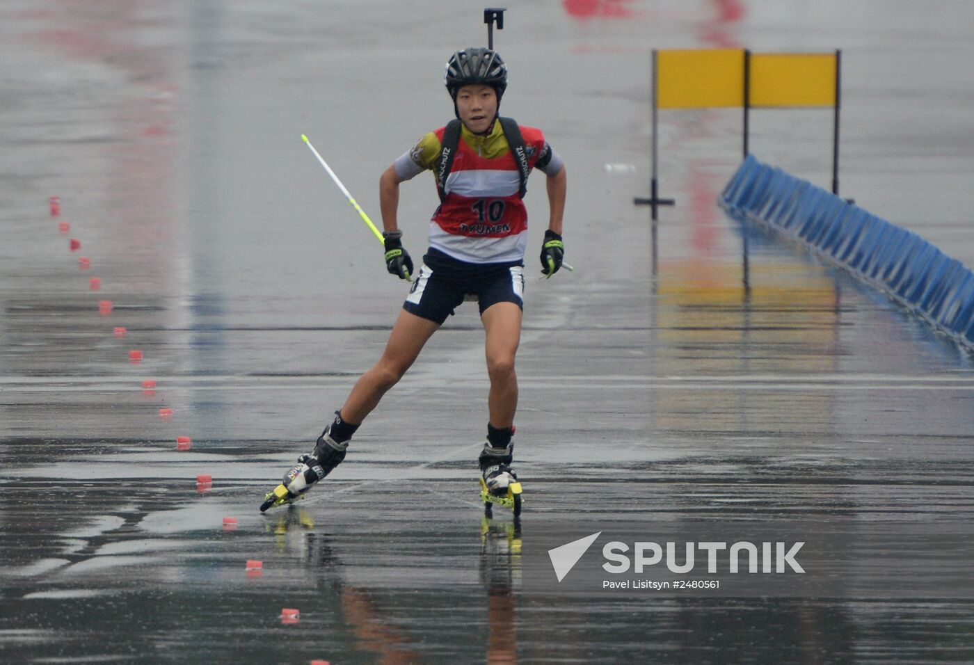 Summer Biathlon World Championships. Juniors. Sprint