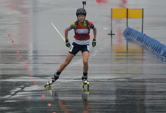 Summer Biathlon World Championships. Juniors. Sprint