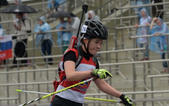 Summer Biathlon World Championships. Juniors. Sprint