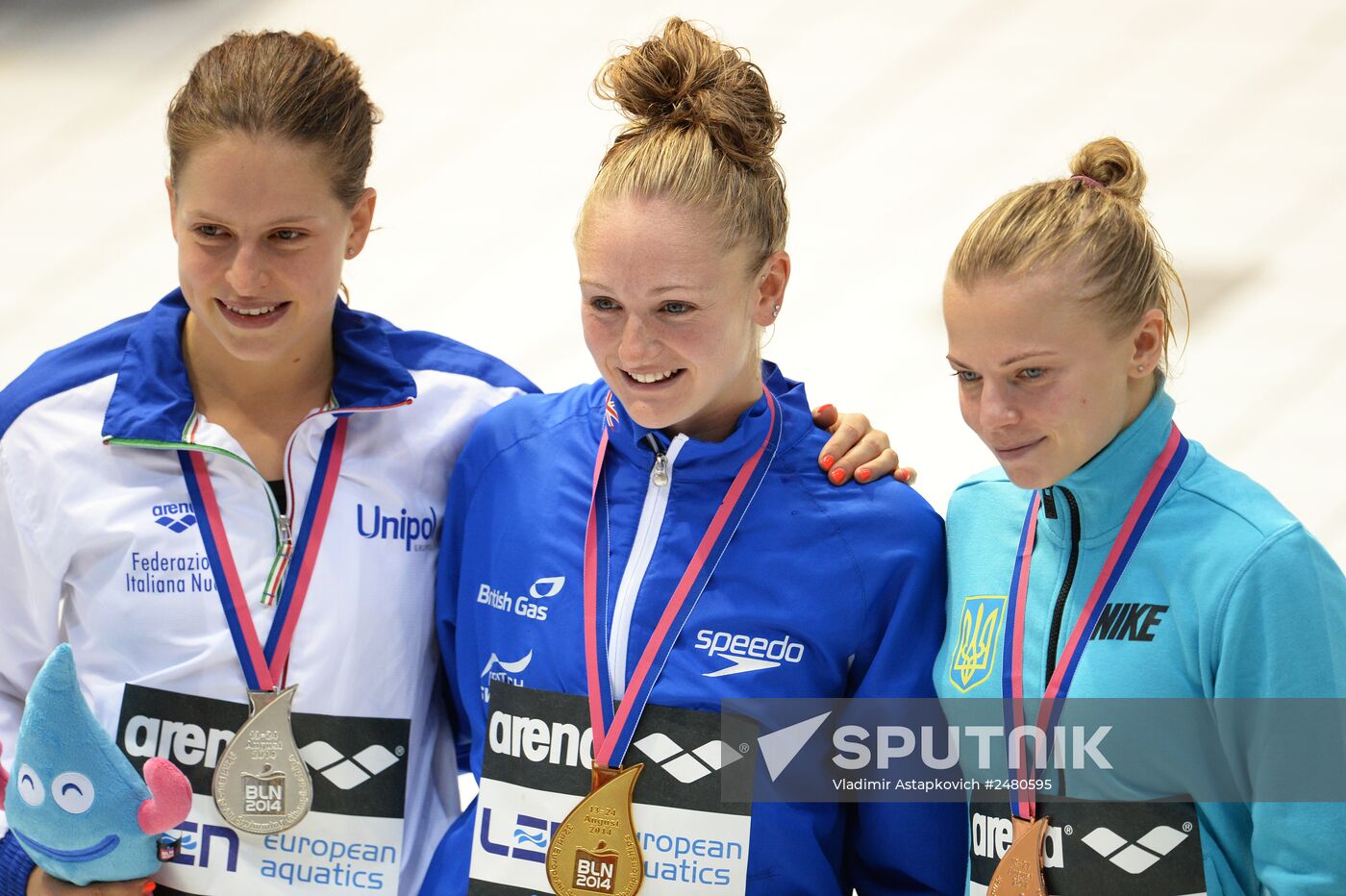 European Swimming Championships. Day Ten