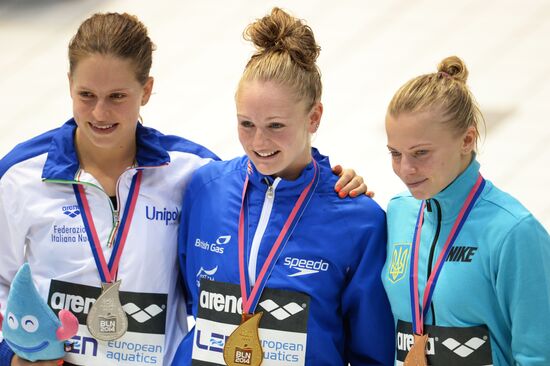 European Swimming Championships. Day Ten