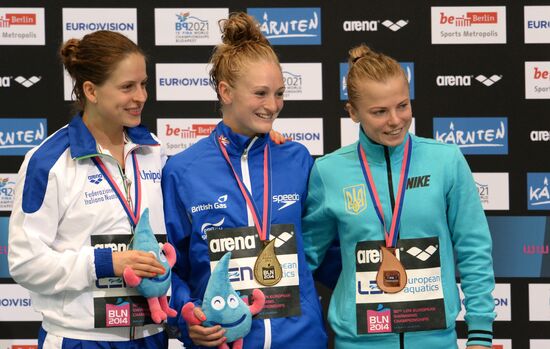 European Swimming Championships. Day Ten