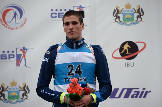 Summer biathlon. World Championships. Juniors. Sprint
