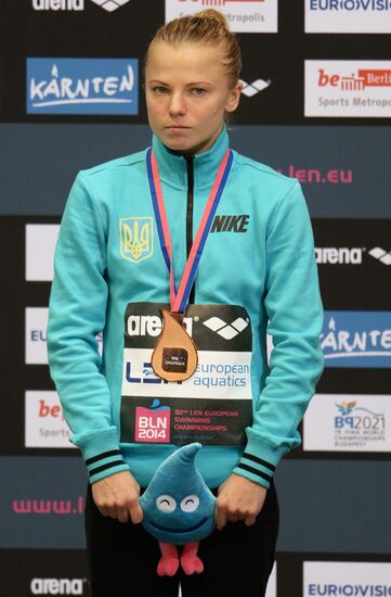European Swimming Championships. Day Ten