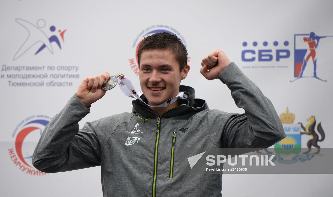 Summer biathlon. World Championships. Juniors. Sprint