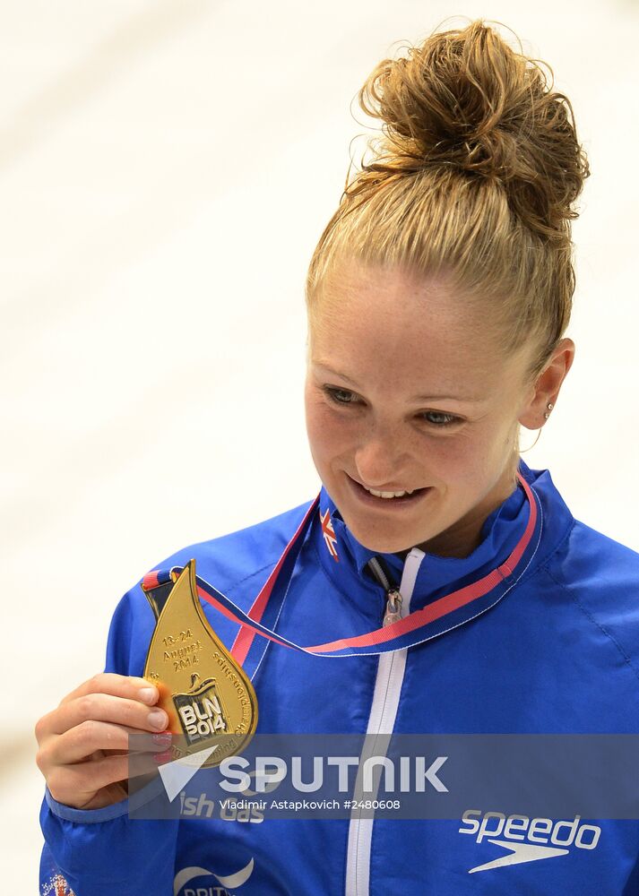 European Swimming Championships. Day Ten