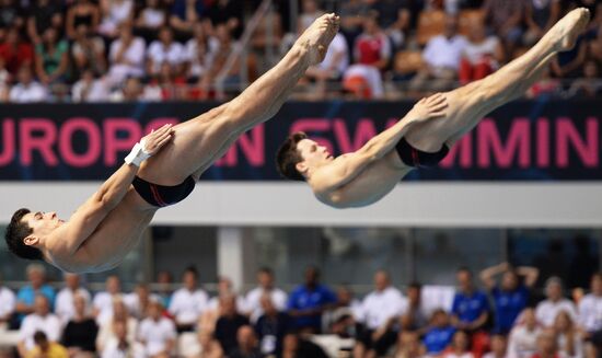 European Swimming Championships. Day ten