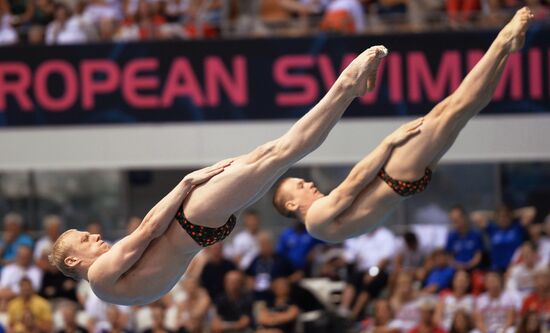 European Swimming Championships. Day ten