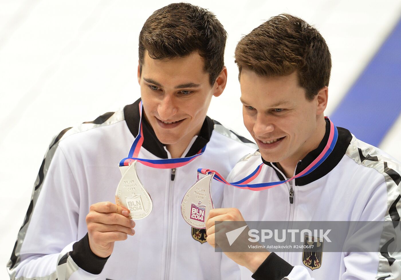 European Swimming Championships. Day ten