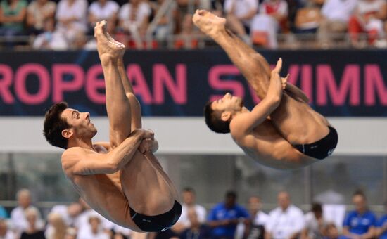 European Swimming Championships. Day ten