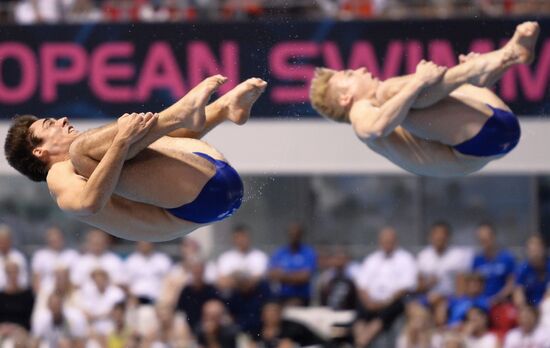 European Swimming Championships. Day ten