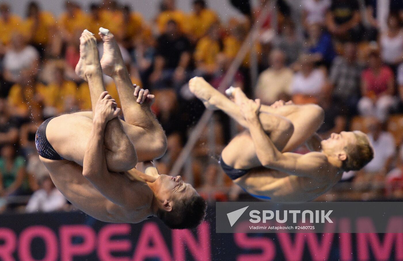European Swimming Championships. Day ten