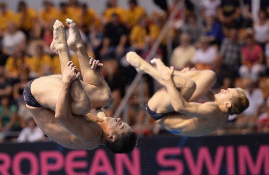 European Swimming Championships. Day ten