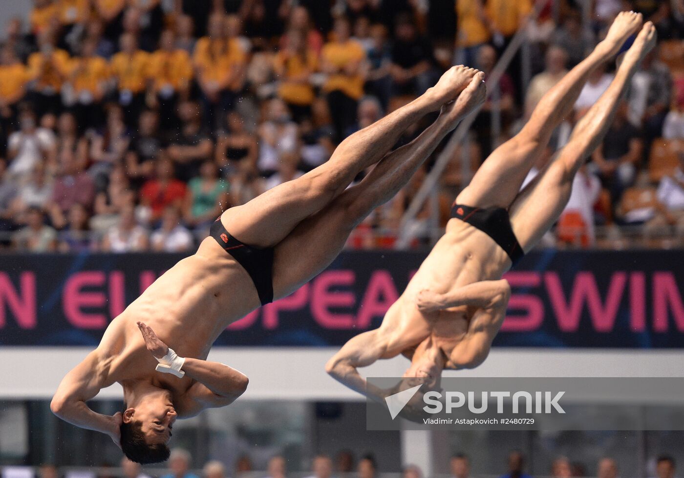 European Swimming Championships. Day ten