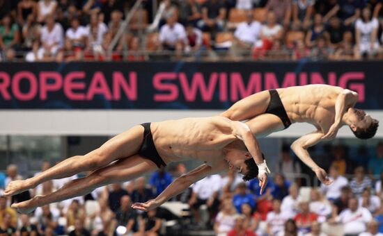 European Swimming Championships. Day ten