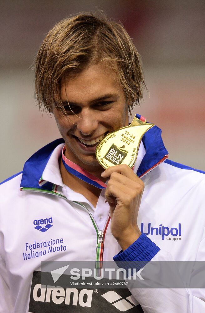 European Swimming Championships. Day ten