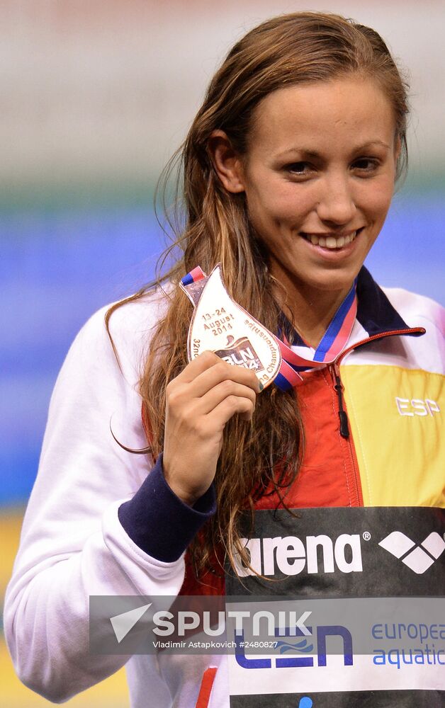 European Swimming Championships. Day ten