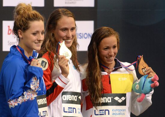 European Swimming Championships. Day ten
