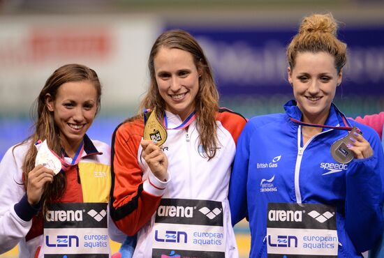 European Swimming Championships. Day ten