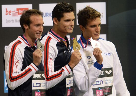 European Swimming Championships. Day ten