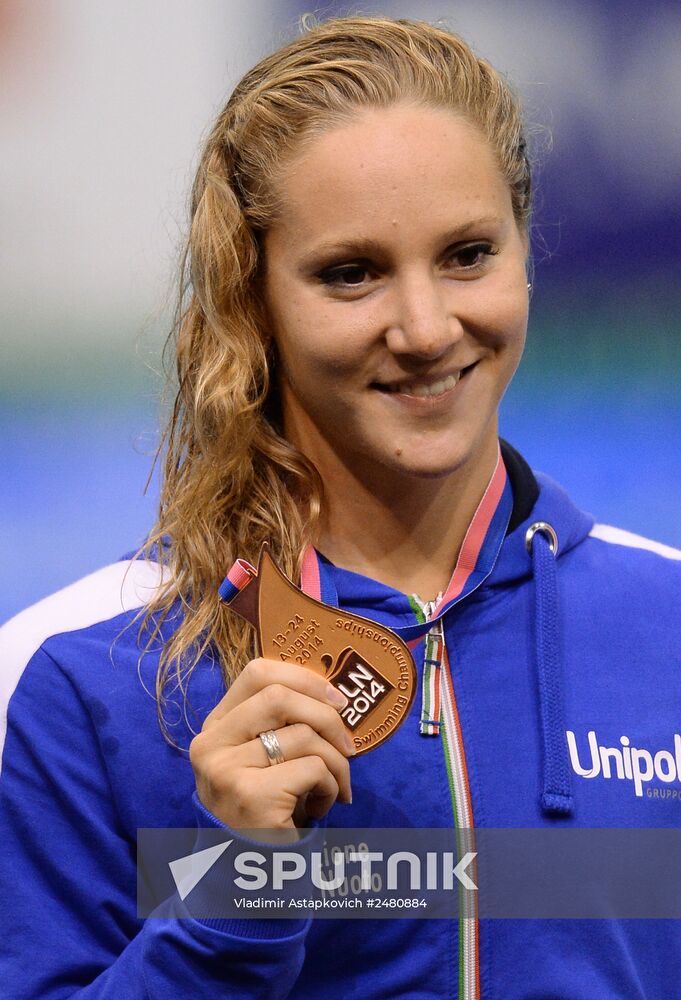 European Swimming Championships. Day ten