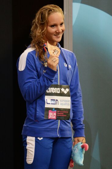 European Swimming Championships. Day ten