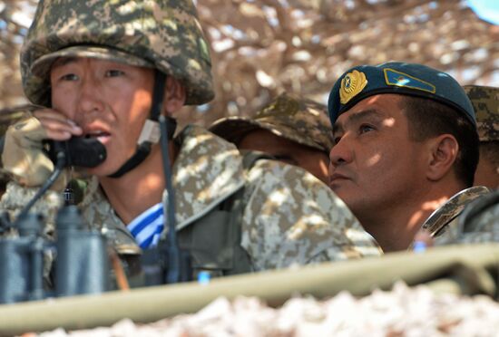 Interaction-2014 exercises by Collective Rapid Reaction Force at Spassk