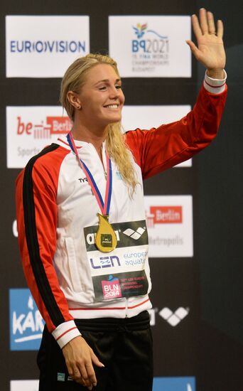 European Swimming Championships. Day ten