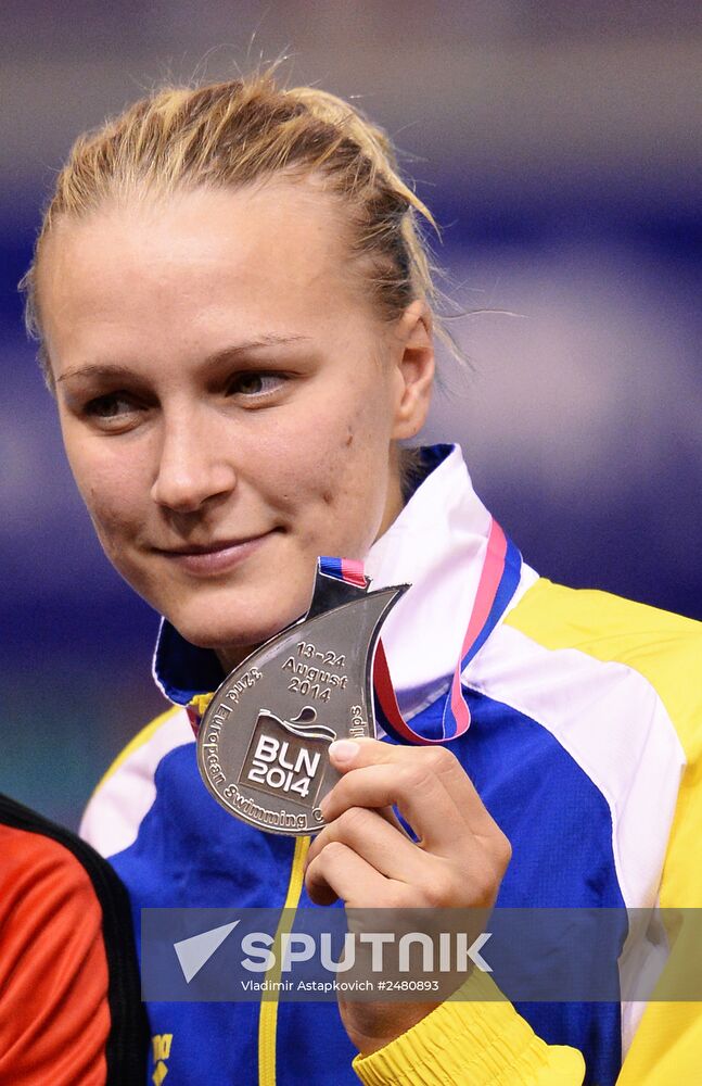 European Swimming Championships. Day ten
